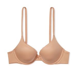 Brand New Victoria Secret Push Up Perfect Shape Nude Bra